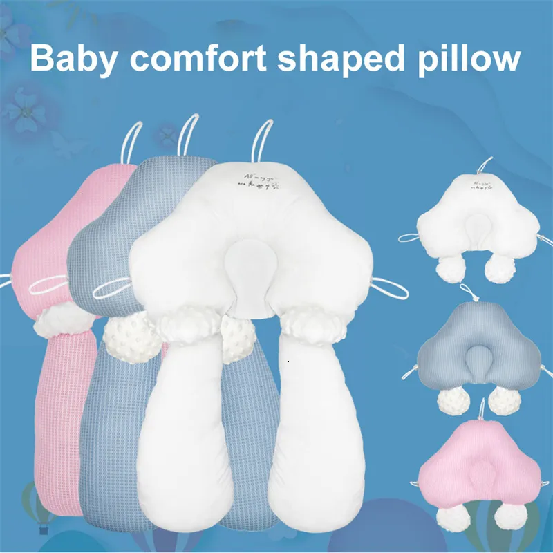 CAPS HATS Baby Pillow Justerbar Born Side Sleeping Travel Breaking Bäddsartiklar Kudde för 02 år gammal 230613