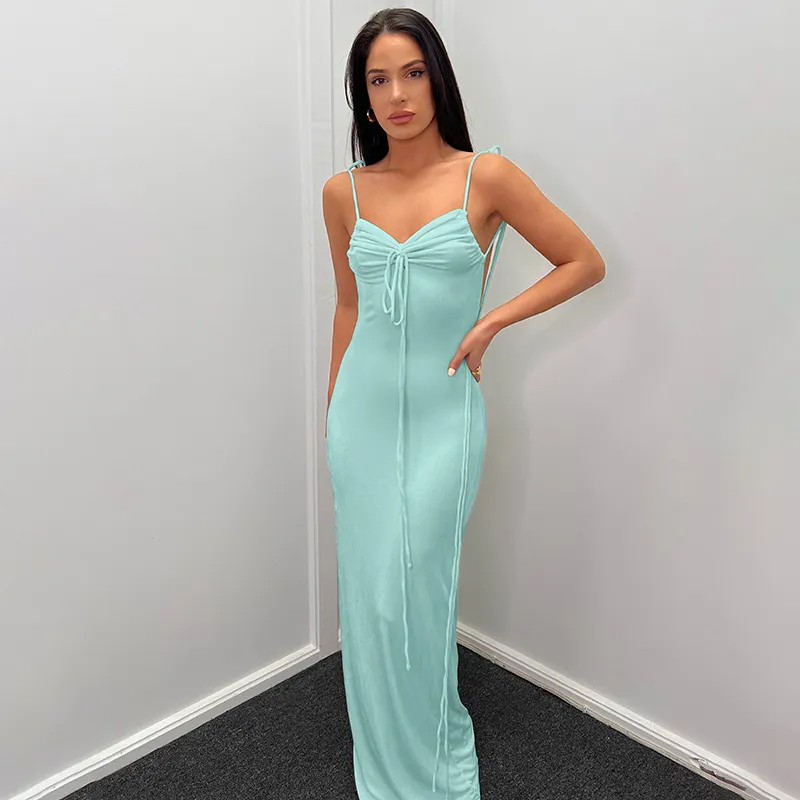 White Mesh Floor-Length Bodycon Bandage Dress with Hooded Collar and Empire  Waist for Summer from Dhgate Basic & Casual Dresses - price 18.29