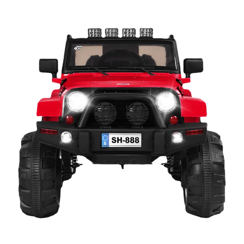 12V Electric Kids Ride-On Car Toy Truck MP3 LED Lights Regali di controllo Bluetooth