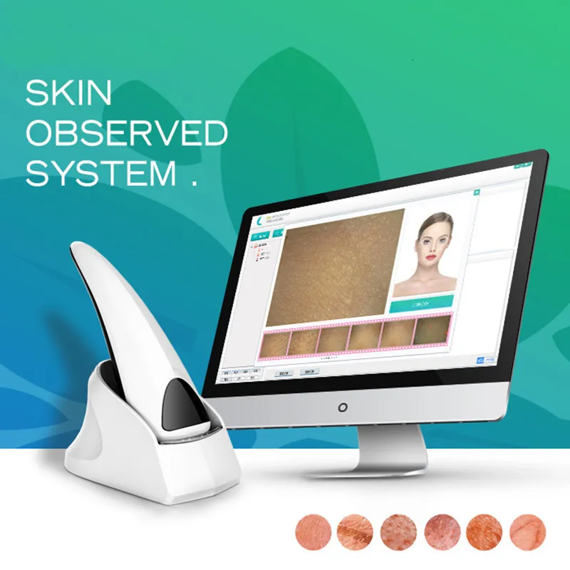 STEATHER Intelligent Skin Analysis Pen professionnel détecteur Humidité Pores Tester RIERDUSS