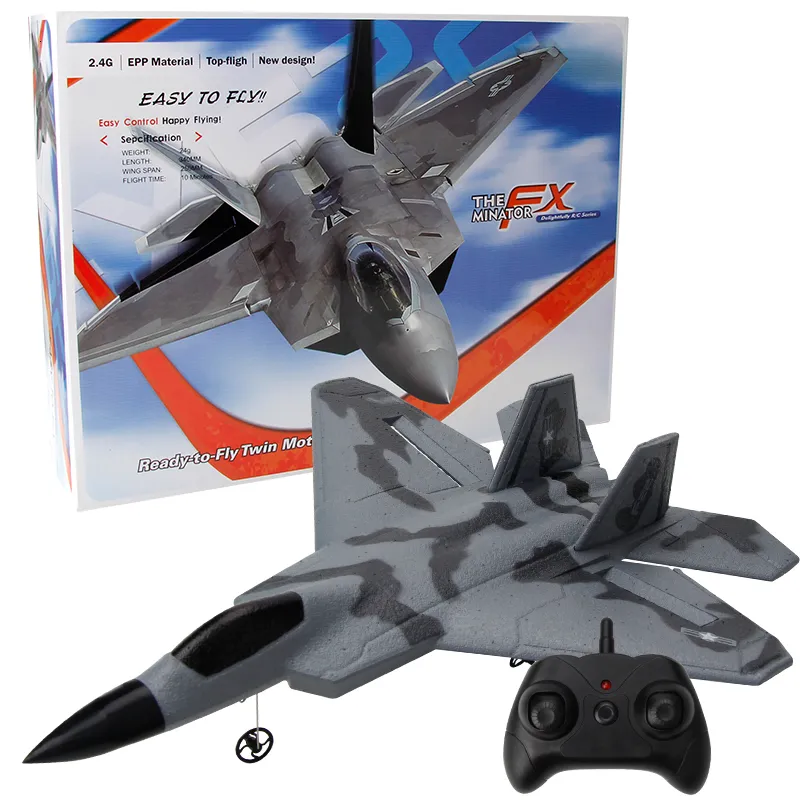 ElectricRC Aircraft RC Foam Aircraft FX622 FX822 Avion 2.4G Radio Control Glider Télécommande Fighter Plane Planeur Avion Garçons Jouets pour Enfants 230613