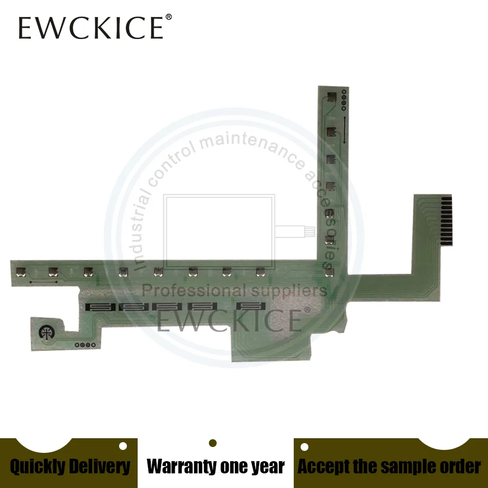 DPO2000 Toetsenborden MSO2000 DPO2000B MSO2000B HMI Industrial Membrane Switch keypad Industriële onderdelen Computer input fitting