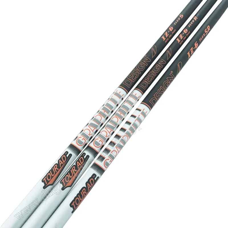 Ny golfförarexelturannons iz-6 Golf Wood Shaft 0,335 diameterklubbar Grafit Regelbunden eller styv golfsaxelfri frakt