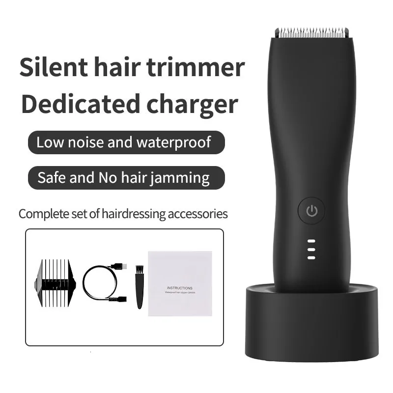 Tondeuse Haar Snijmachine Professionele Baard Trimmer Elektrisch Scheerapparaat voor Volwassen Lichaam Haar Scheren Machine Veiligheid Scheermes Clipper 230613