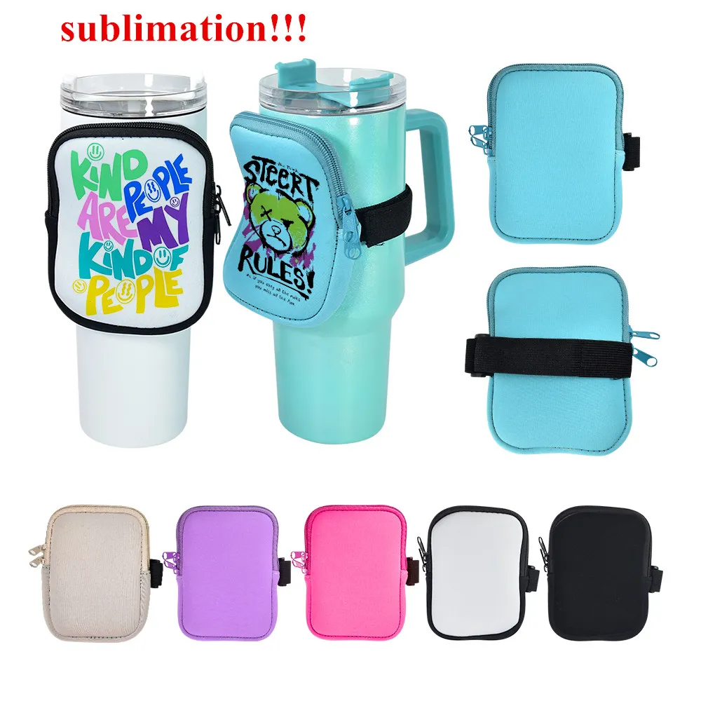대량 40 Oz Sublimation Tumbler With Handle 승화 된 물병 파우치 40oz 텀블러 용 보관 소매 화려한  네오프렌 물병 캐리어 가방 코인 지갑, 가방 홀더 구매로 큰 절약 | DHgate에서의 최고의 거래