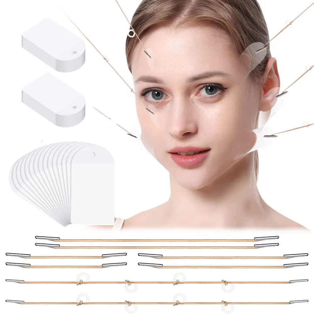 Face Lift Tape V Shape Face Tape Face Lift Tape Face Lifting Tape Ultra  Thin Waterproof High Elasticity V Shape Face Tape Makeup Tool To Hide  Facial Wrinkles Lifting Saggy Skin 
