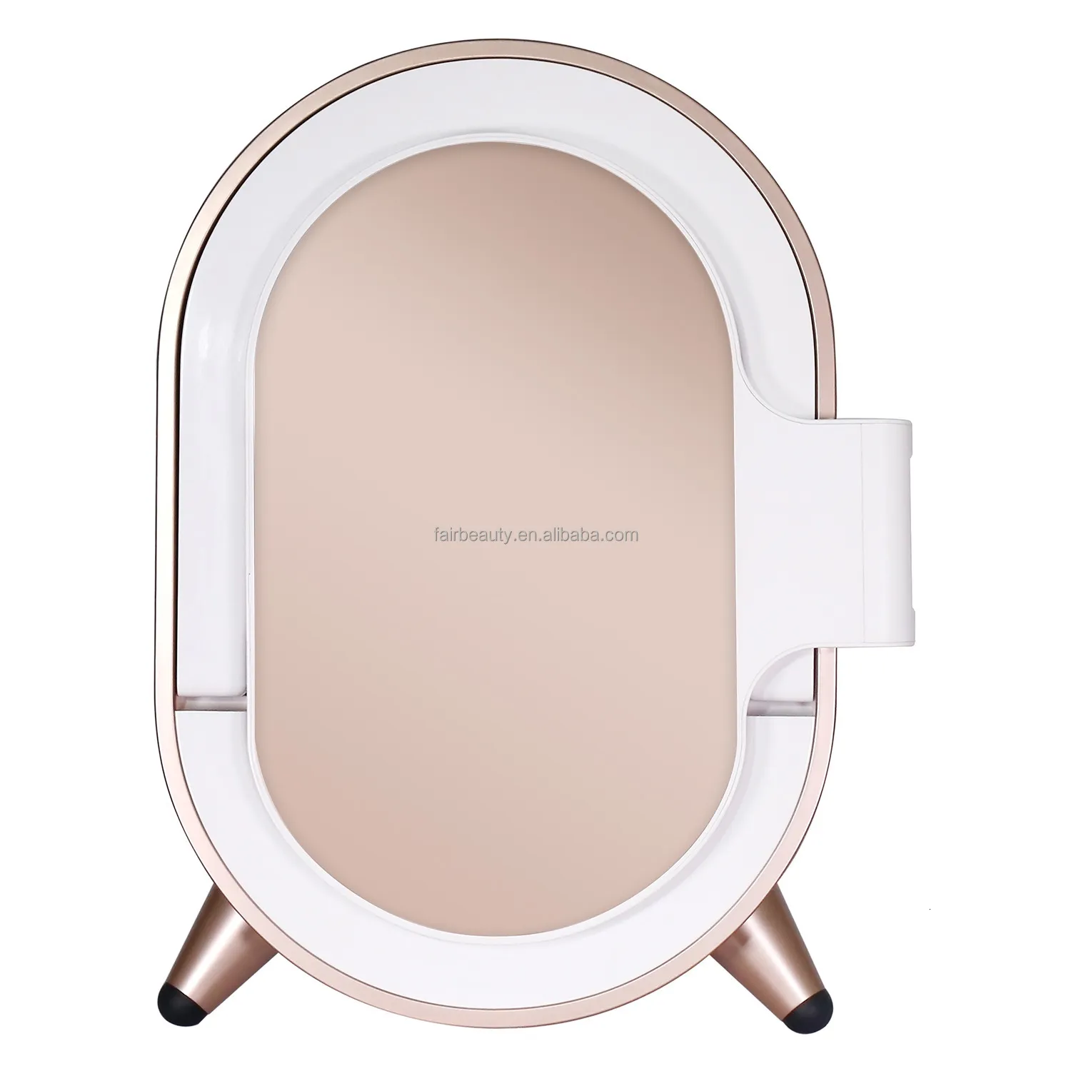 Steamer Smart Magic Mirror 3D Analyseur de peau Machine Artificielle Intelligente Digital Detect Device Scanner Care Spa Use 230613