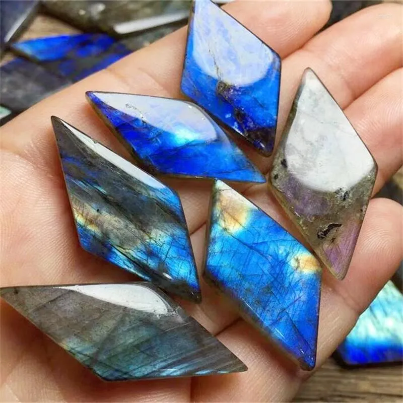 Charms Natural Labradorite Pendant Party Jewelry Holiday Gift for Women Healing Energy Stone Fashion 1st