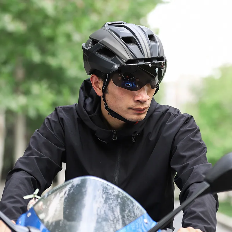 Bike helmet magnetic goggles new arrivals