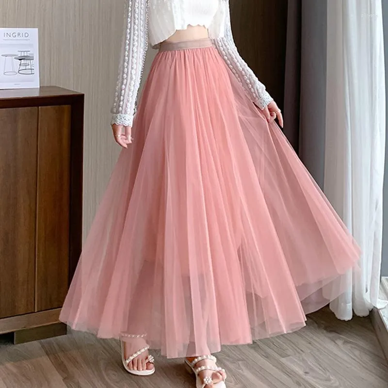 Y2k Korean Fashion Tulle Skirt - Harajuku Kawaii High Waist Y2k Korean Fashion Tulle Skirt - Harajuku Kawaii High Waist