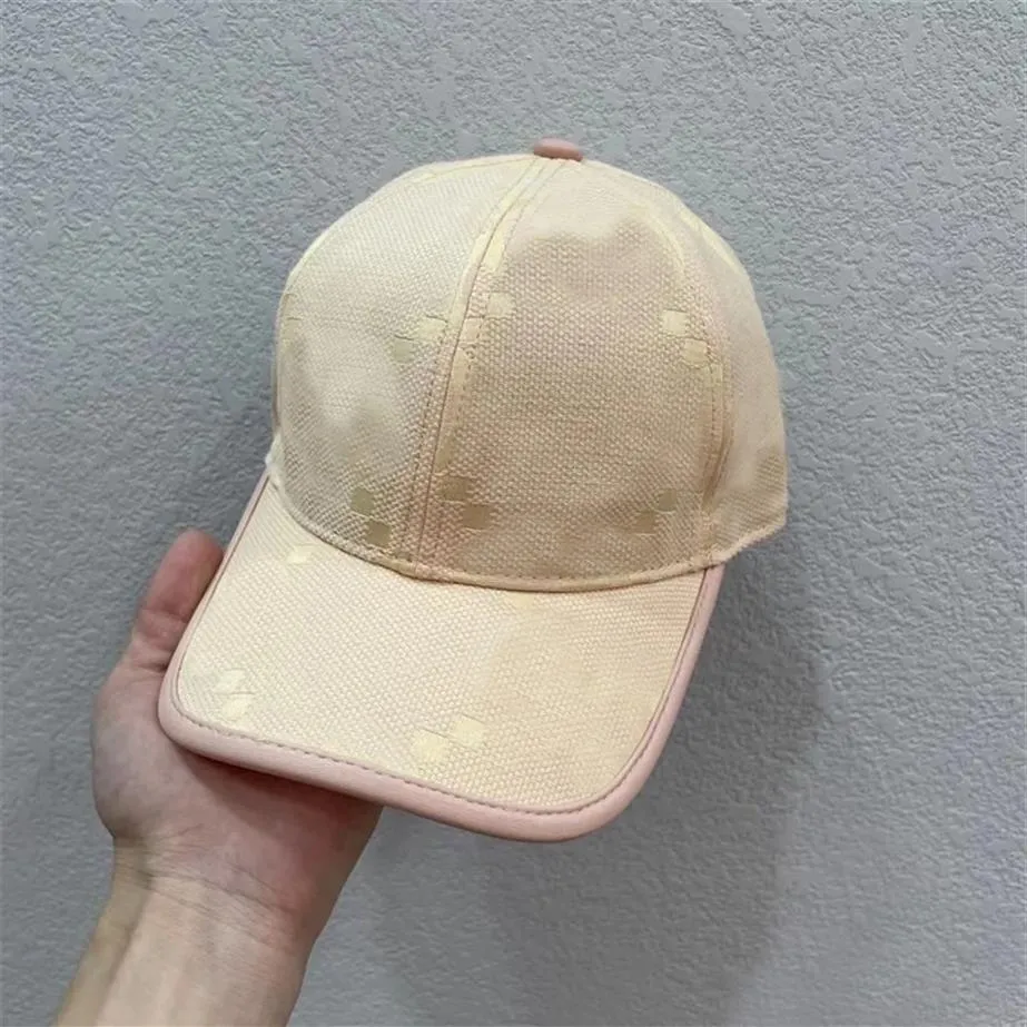 Розовая женщина Cap Canvas G Man Designer Hat для женщин модная одежда Gorra Homme Специальная кожа