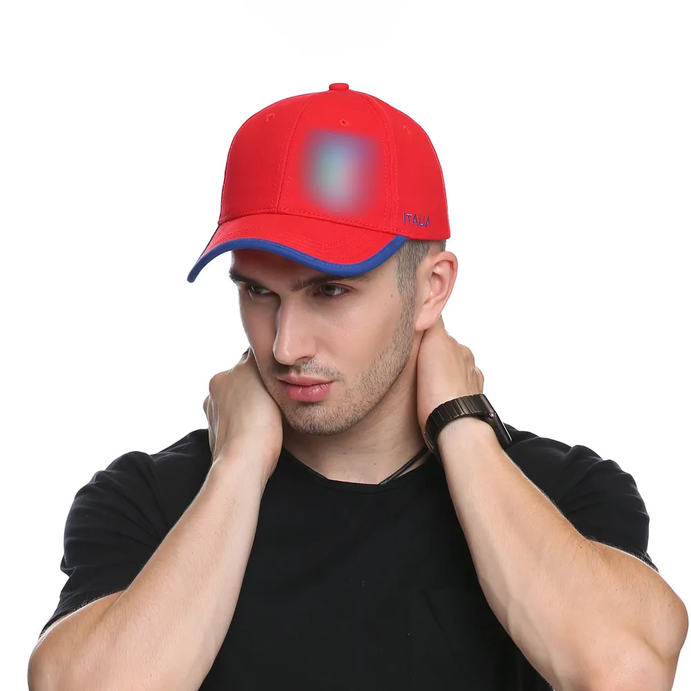 Boné de beisebol Joker casual de verão masculino e feminino boné de algodão viseira de cor sólida marca de moda padrão de costura para-sol respirável time Casquette tamanho ajustável