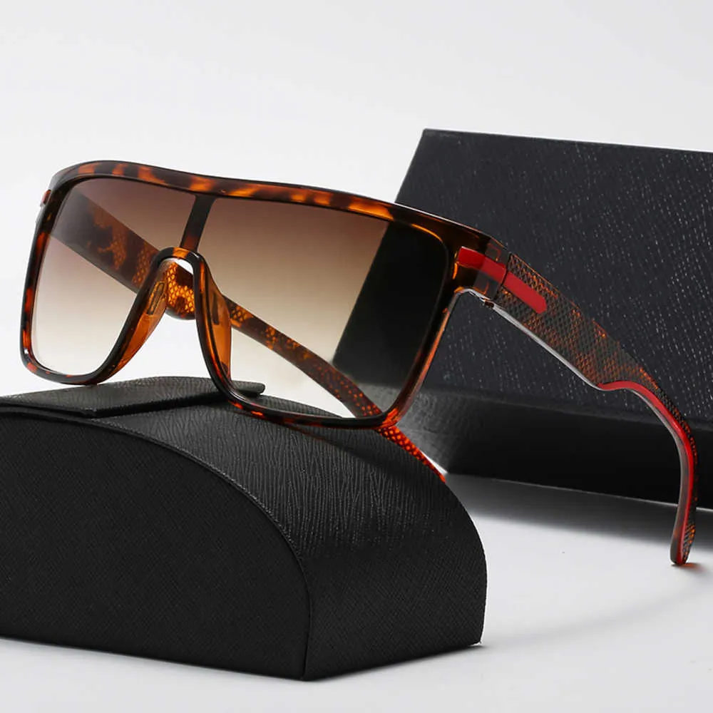 Classic Mens Sunglasses Designer Square Frame Black Blue Male Sports Glasses Uv Eye Protection Outdoor Beach Eyewear Opum