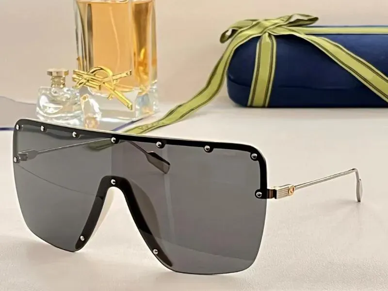 2023 5A Brillen G1245S 705388 Maskenförmige Brillen Rabatt Designer-Sonnenbrillen für Männer Frauen Acetat 100 % UVA/UVB mit Brillentasche Box Fendave
