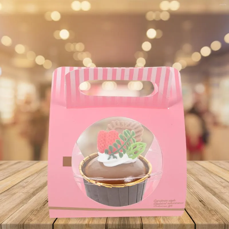 ギフトラップ10個のクッキーバッグ自家製クッキーケーキ容器透明なボックスボール形状プラスチック