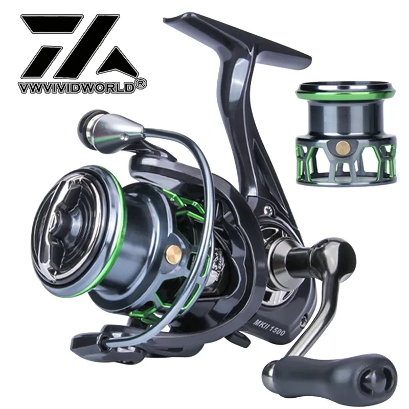 Baitcasting Reels VWX Saltwater Fishing Reel Alloy Spool Metal Arm