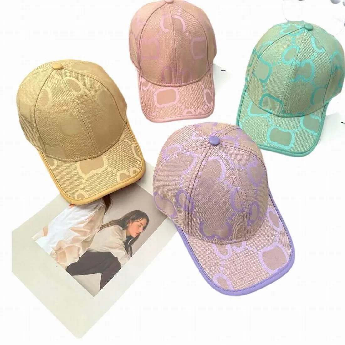 Casquettes de Baseball Designer Casquette de Baseball Dôme Motif Animé Chapeau Loisirs Caps Lettre Nouveauté Design pour Homme Femme Broderie de Qualité Supérieure Chapeaux de Soleil Loisirs Design Fleurs