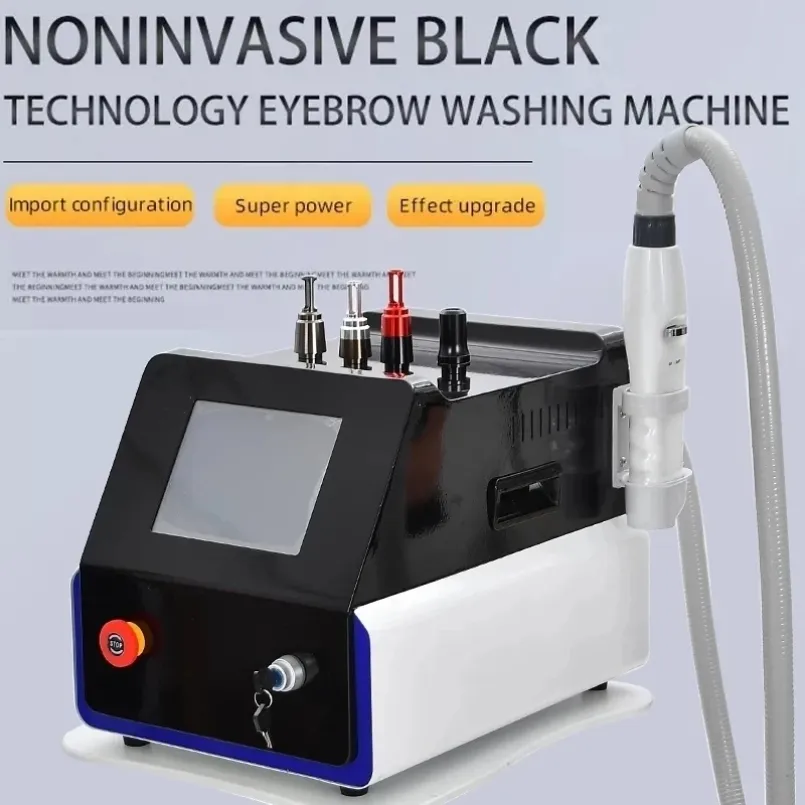 Articoli di bellezza che vendono dispositivo portatile Q Switch pico 1064nm 532nm 1320nm Nd Yag Laser Tattoo Removal Picosecond Machine Presa di fabbrica