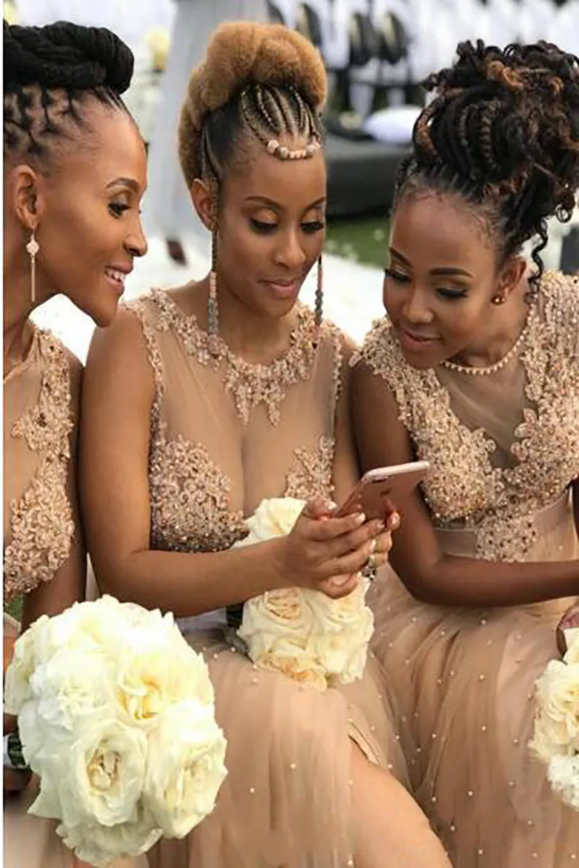 beaded bridesmaid dresses