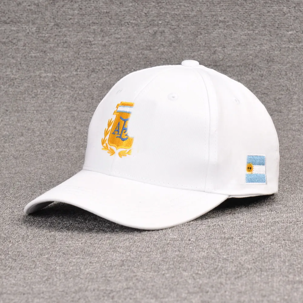 Kapelusz baseballowy Hats Hats popularny zespół fan kaczki luksus haft haft czarny białe żółte kule czapki bawełniane oddychające swobodne czapki sportowe regulowane czapki dopasowane czapki