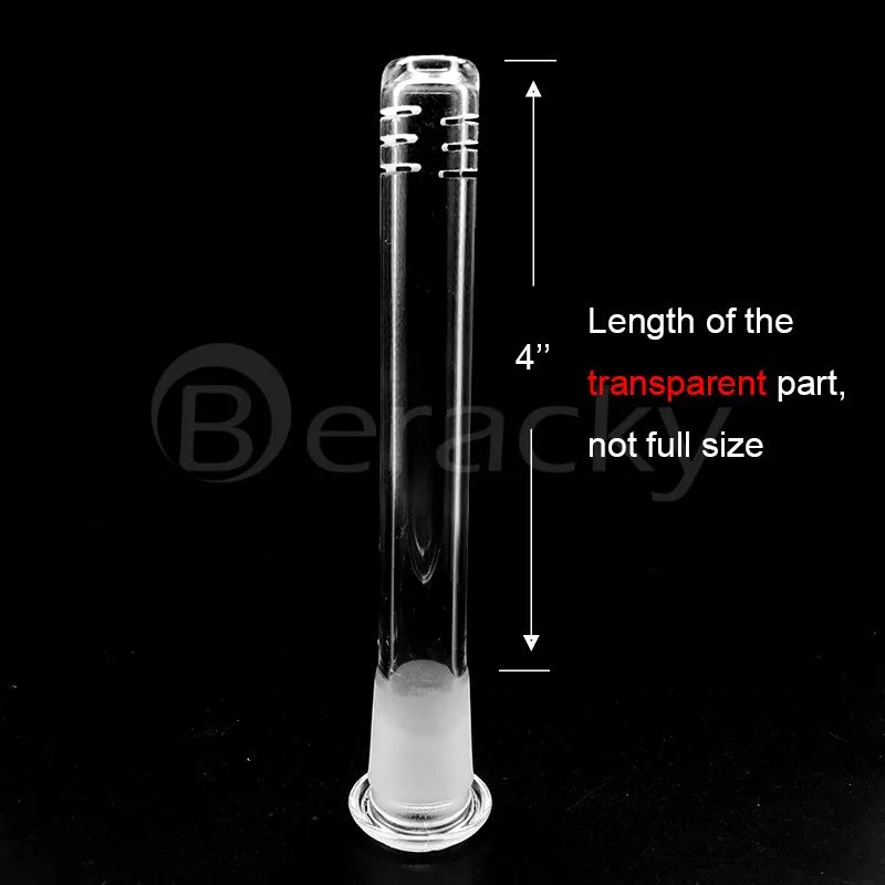 DHL!!! Glass Downstem Diffuser 14mm to 14mm,18mm to 18mm, 14mm to 18mm Male Female Glass Down Stem For Glass Bongs Dab Rigs