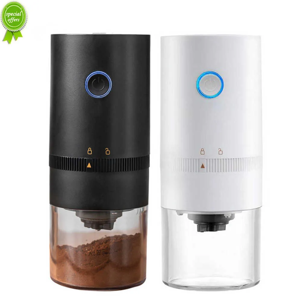 Yeni Kahve Öğütücü Makinesi USB Taşınabilir Electric Spice Mill Kahve Öğütücü Maker Molinillo Cafe Moedor De Cafe Kahve Makinesi