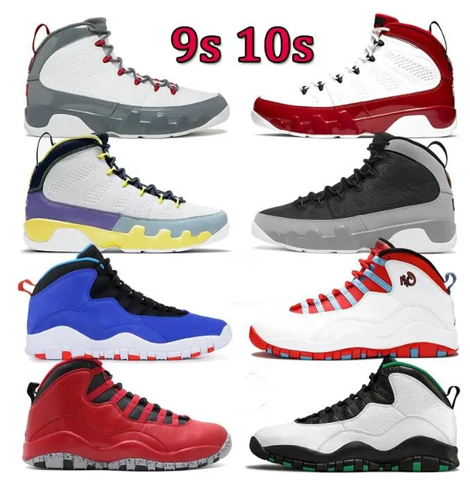 Blue and cheap red 10s