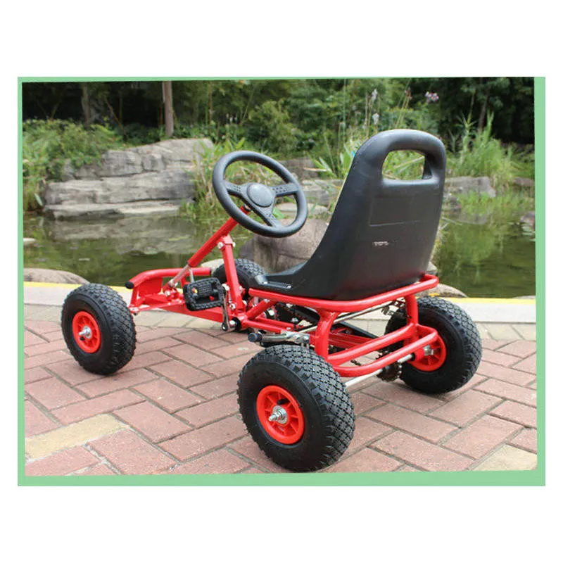 Kids Go Kart Trike Car With Pedal Rubber Fifteen52 Wheels And