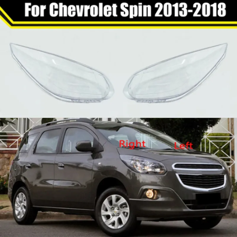 Für Chevrolet Spin 2013-2018 Front Auto Schutz Scheinwerfer Glas Objektiv Abdeckung Schatten Shell Auto Transparent Licht Gehäuse Lampe