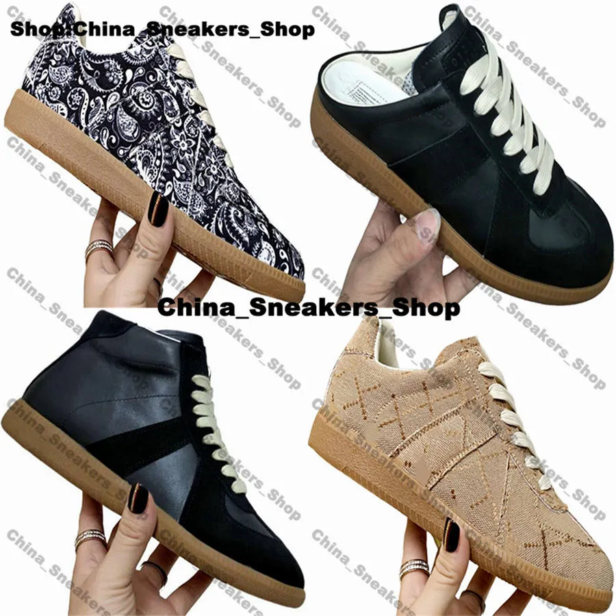 Buty Maisons Margiela Replika MM6 wycięte trampki Rozmiar 12 trenerów Kobiety EUR 46 EUR Projektant US 12 Casual US12 MASON MENS Platform