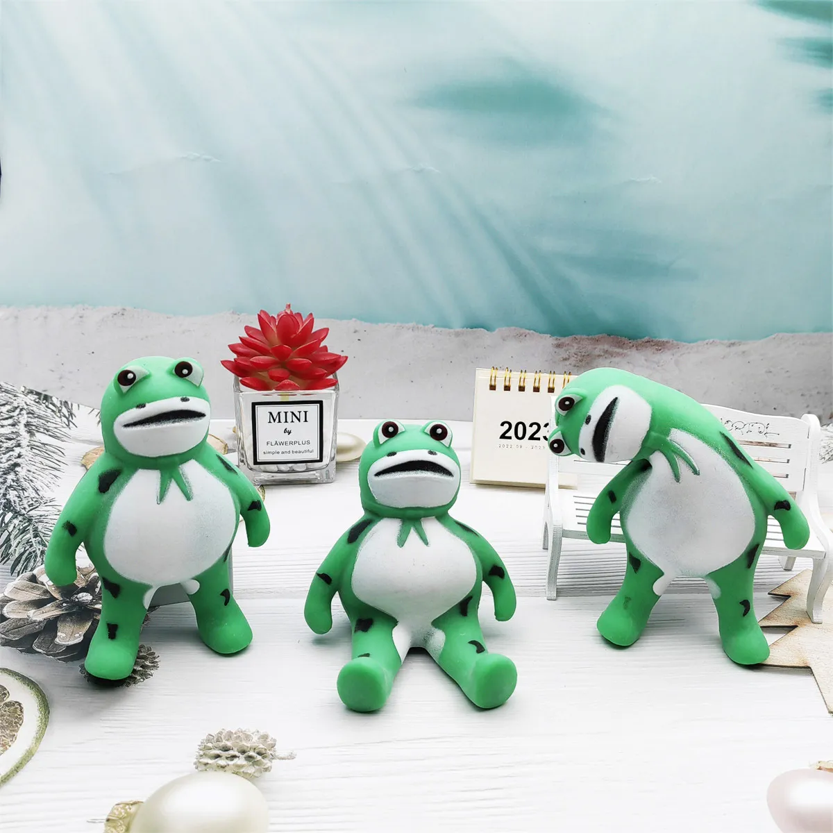 Netizen Frog LaLaLaLe Decompression Frog Monster LaLa Transformation Frog Creative Toy New Strange Frog Decompression Toy