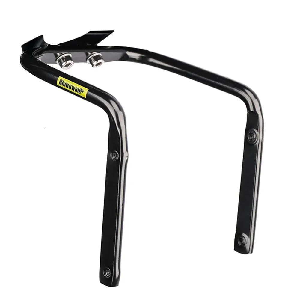 Bouteilles d'eau Cages Support de stabilisateur de selle de vélo Support de montage de siège arrière Support de porte-bagages de vélo Support d'étagère Cadres Accessoires 230614