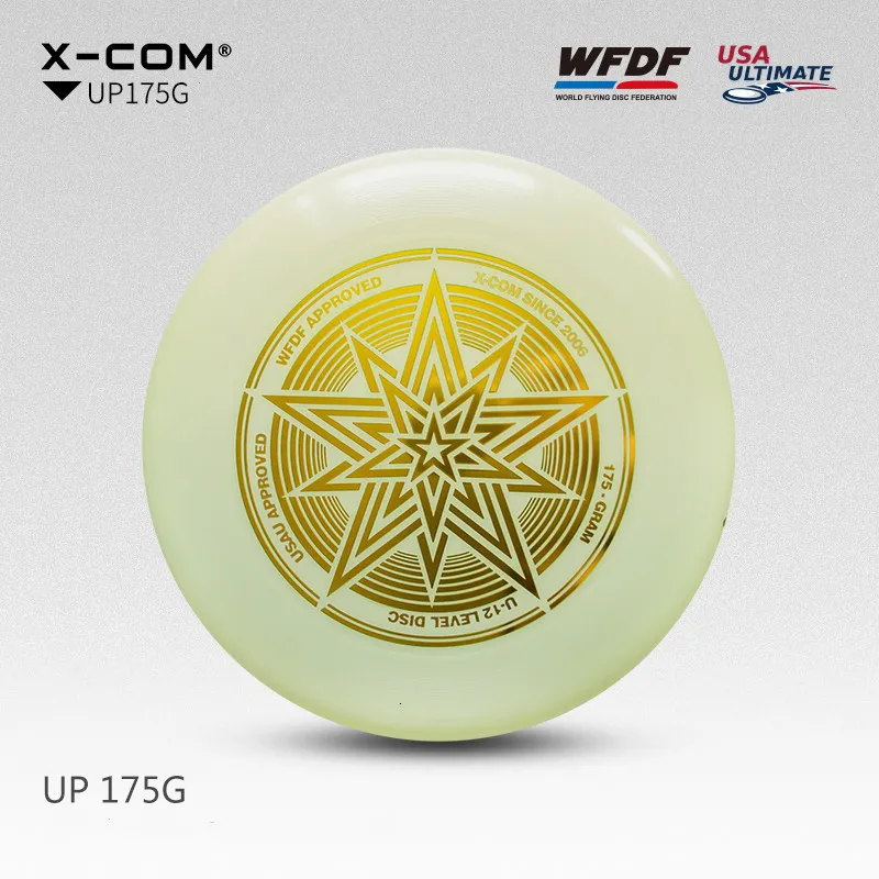 Activités de jeux de plein air X-COM Professional Ultimate Flying Disc certifié par WFDF pour Ultimate Disc Competition Sports 175g 230613