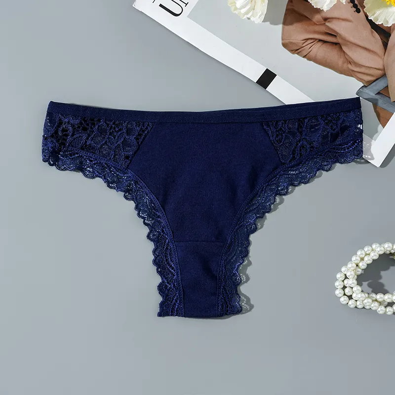 Floral Lace Cotton Panties Set Back For Women Comfortable And Sexy
