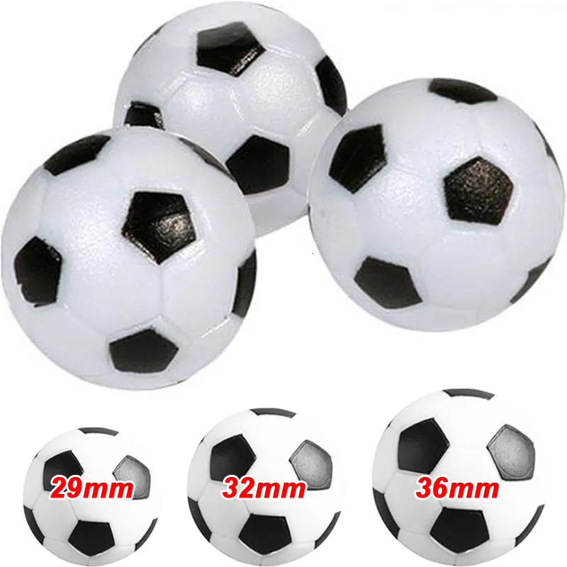 Foosball Wholesale Standard 10 PCS Football Ball Soccer Foosball Table 29mm 32mm 36mm brädspel Accessories Mini Football Bar Table Toy 230613