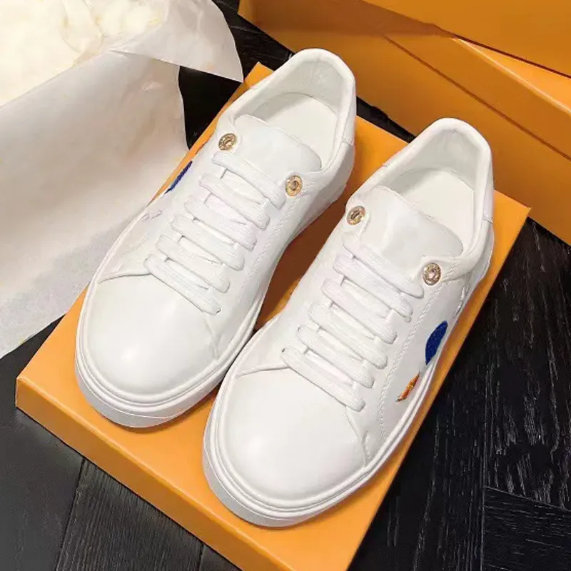 PRA PRINTED COTTON SNEAKERS WHITE CANVAS main image 1