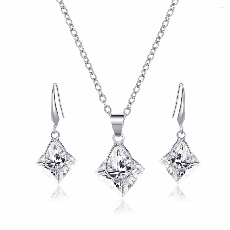 Necklace Earrings Set Manxiuni Meteorite Stars Big Crystal For Women Patry JX3013