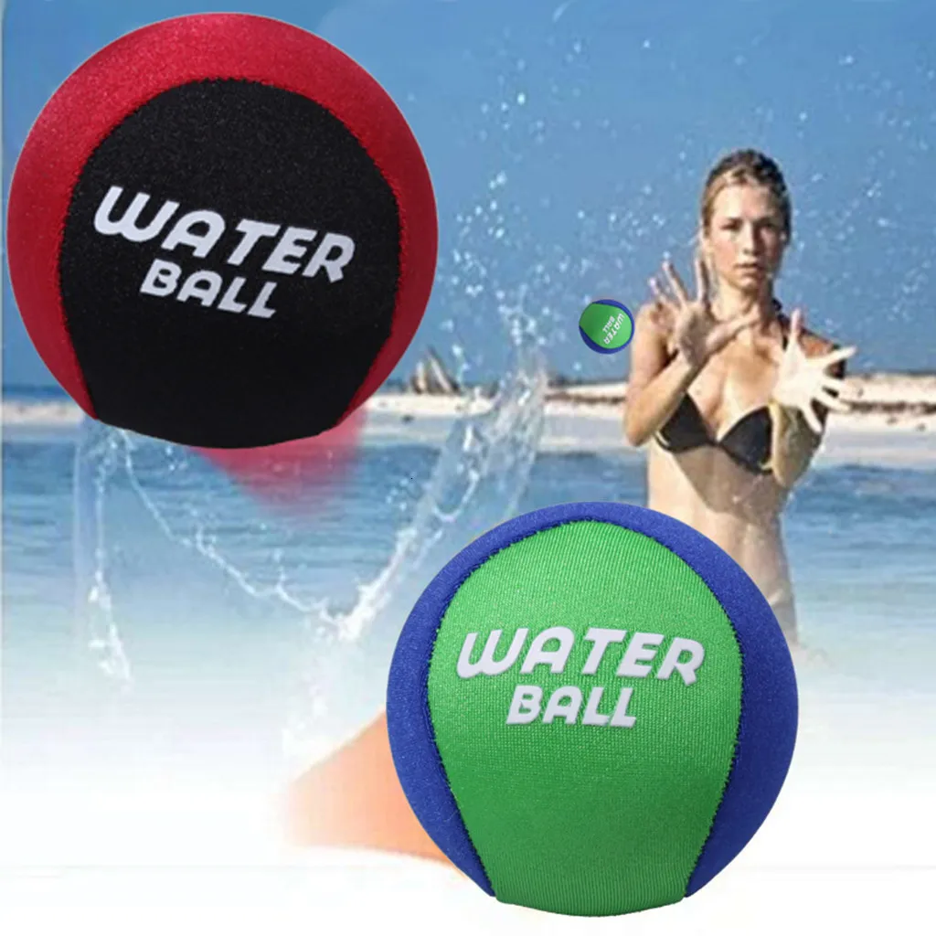 Utomhusspel Aktiviteter #H35 Water Surf Ball Swimming Pool Games Toys For Kids Adults Play Pool Accessories hoppar över Water Beach Sports studsande bollar 230613