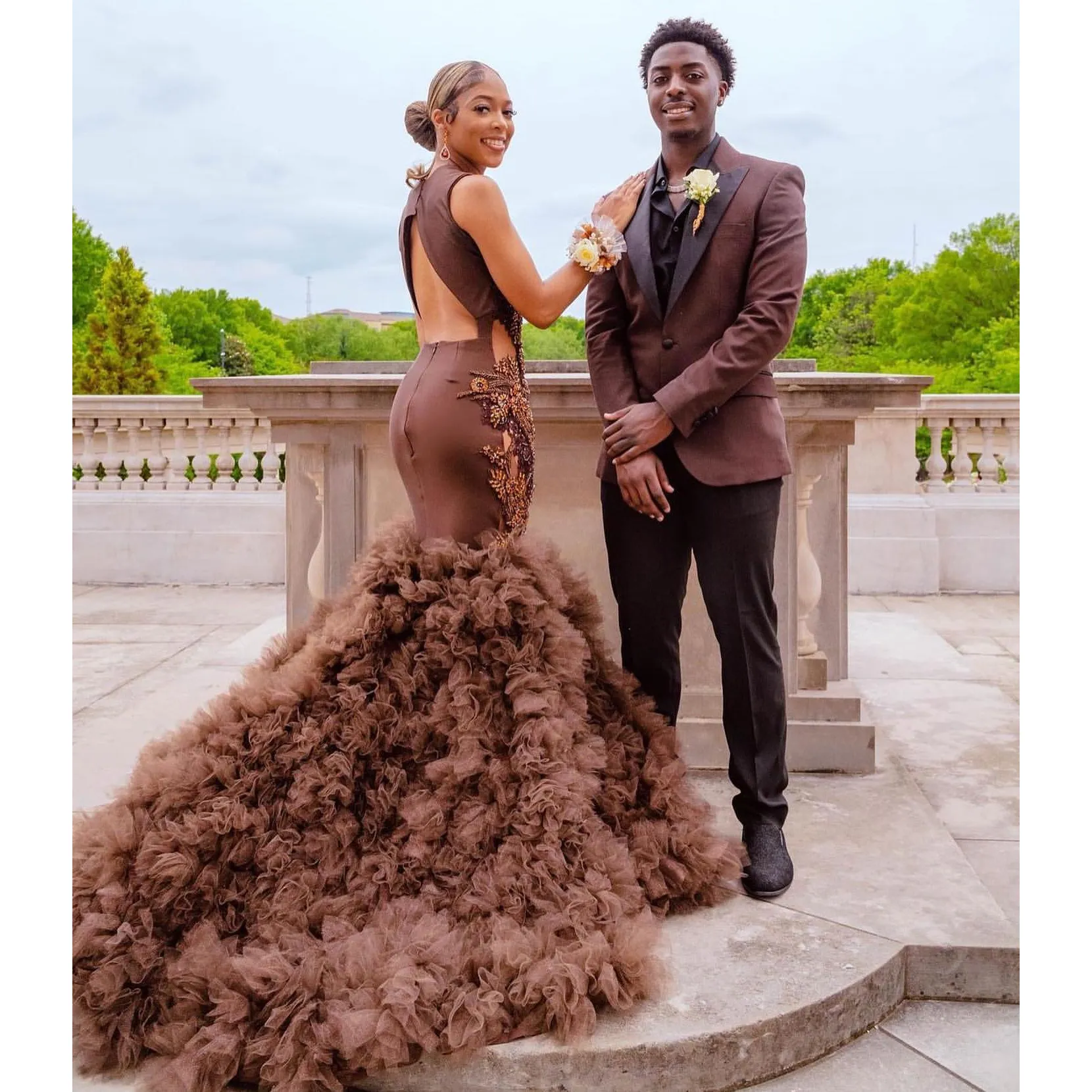 Trendy prom cheap dresses