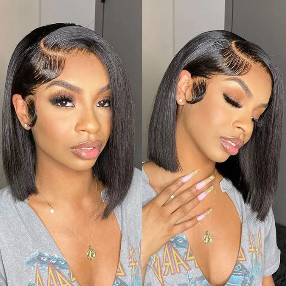 Bob wig left side deals part