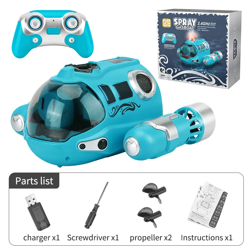 Barco con control remoto, hélice doble, barco de juguete eléctrico para niños, multijugador de agua, combate, rociador de agua, juguete submarino interactivo - AliExprs 26 Barco con control remoto, hélice doble, barco de juguete eléctrico para niños, multijugador de agua, combate, rociador de agua, juguete submarino interactivo - AliExprs 26