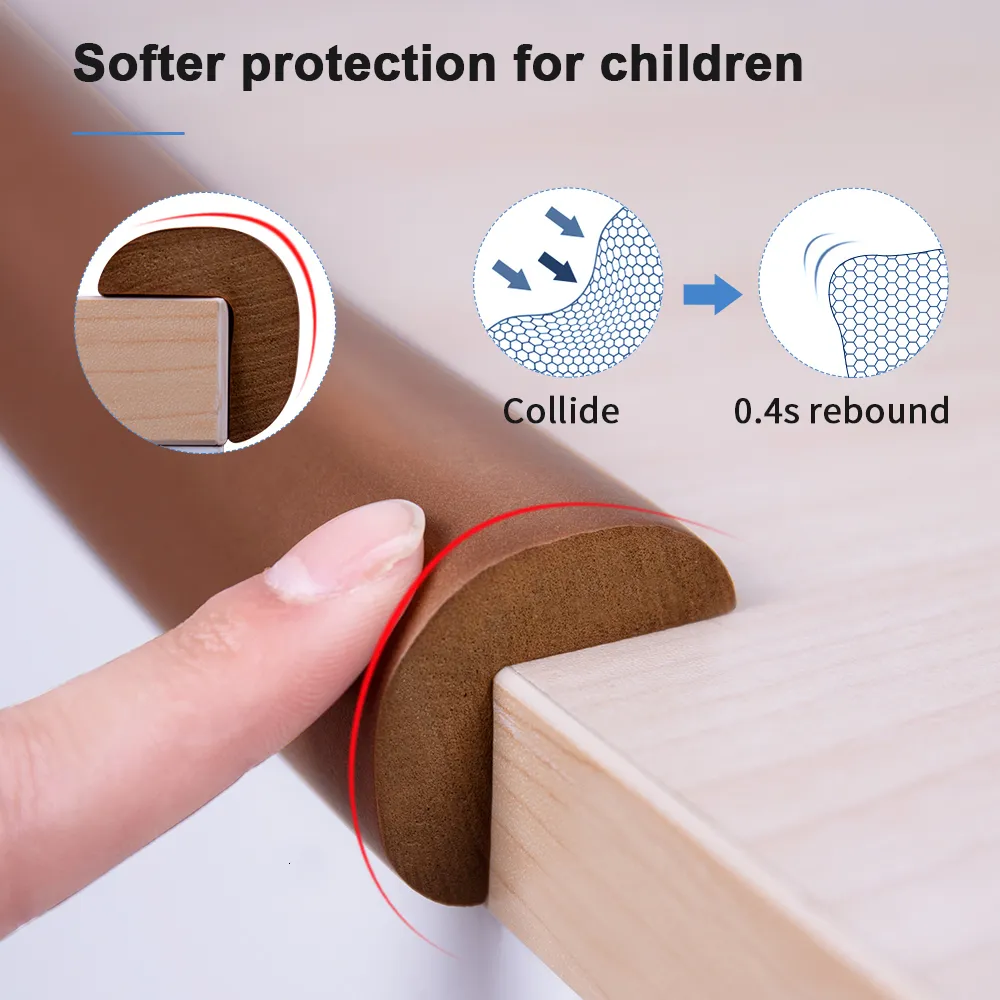 Protector de esquina a prueba de bebés para bebés: 8 protectores de esquina  a prueba de bebés, protectores de esquinas y bordes transparentes para la