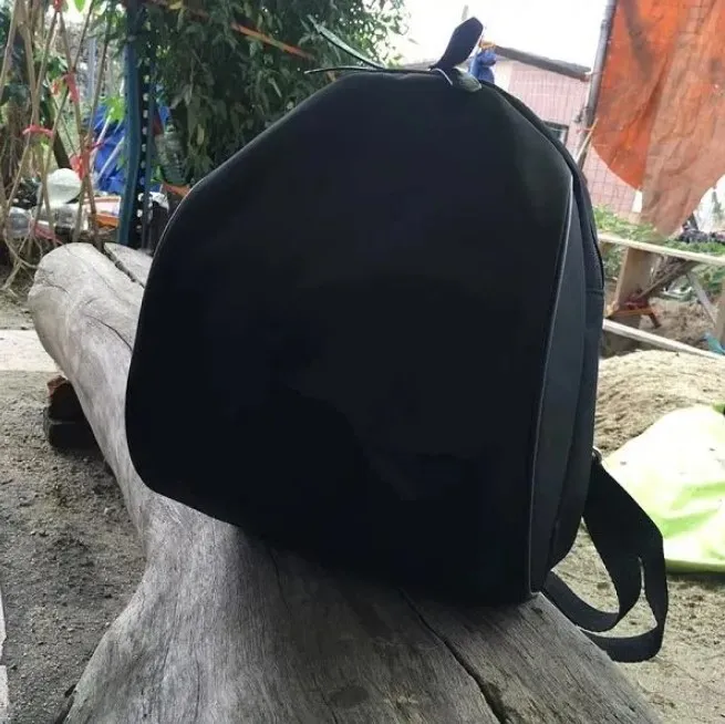 NUEVO Patrón clásico Moda mini mochila negra 2 colores costura Bolsa de viaje Estilo vintage Retro Mochila Hombros caso Mochila