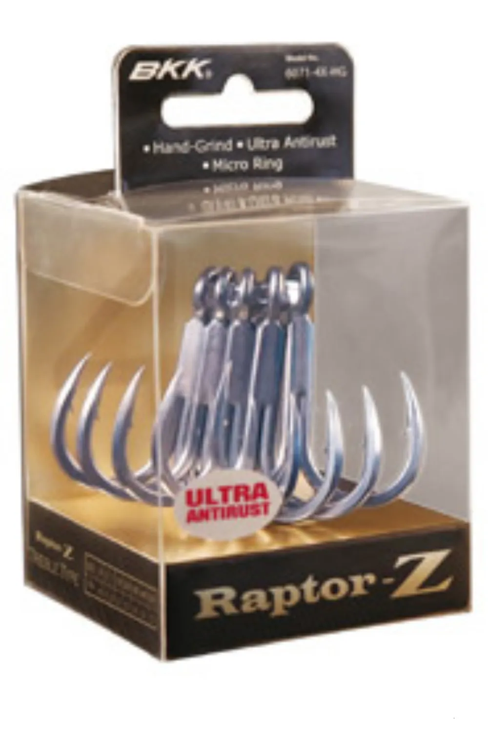 BKK Raptor Z Treble 2 0 Fishing Hooks 6071 4X HG, 230614 From Men06, $21.8