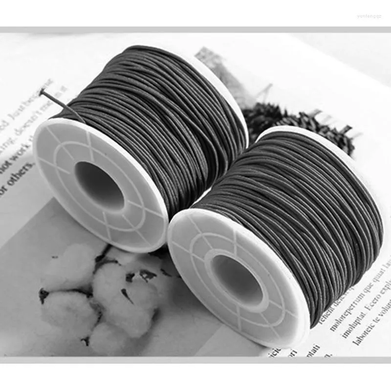 Waxed Cotton Cord String Black Jewelry Making DIY Necklace Thread