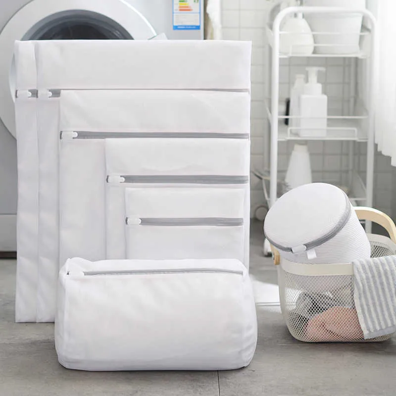 Clothes Small Net Laundry Bags Laundry Bag Zipped Laundry Washing