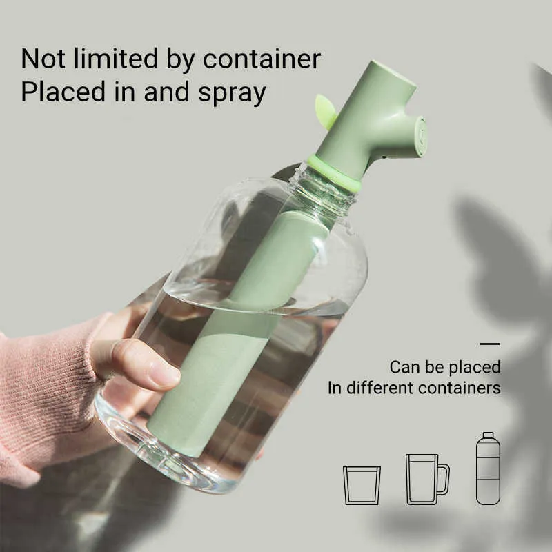 Humidifiers Mini Portable USB Air Humidifier Water Bottle Branch Ultrasonic Cool Mist Humidificador Diffuser for Home Office