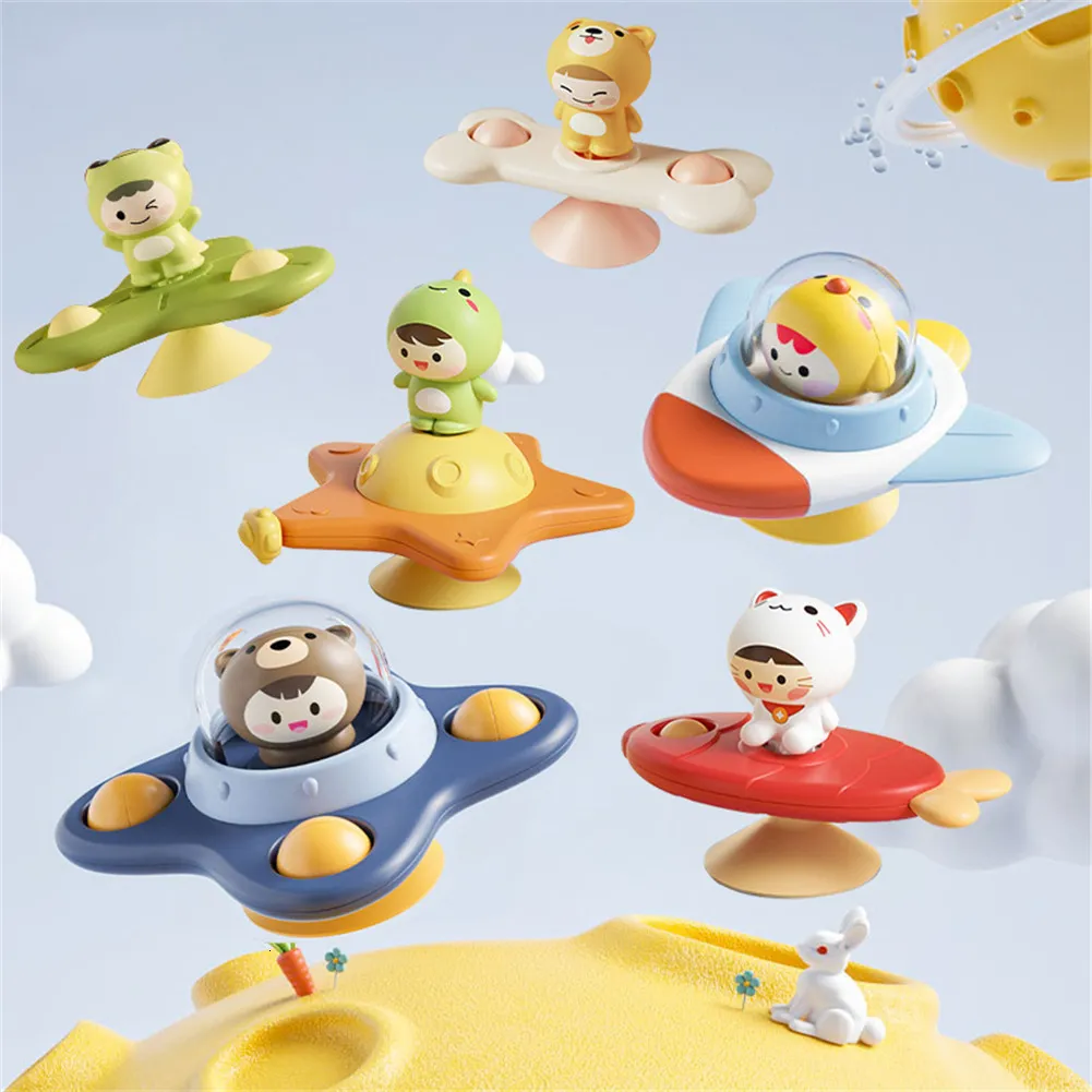 Kreisel Gyroskop Kinder Geschenke Saugnapf Gyroskop Esstisch Spielzeug Staubdicht Coax Baby Artefakt Wasserdicht Gyro Spielzeug Finger Spinner Spielzeug 230614