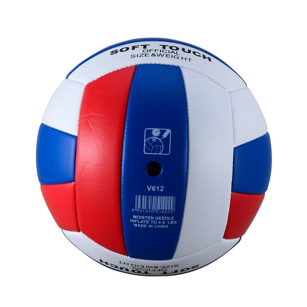 Balls Professional Soft PU Volleyball Ball Competition Training Men Women Official Size Weight Touch 230615