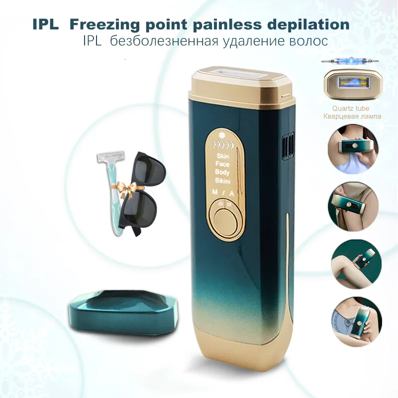 Epilator Laser Hair Device Device Ice Cooling IPL Home Использование Depilador A Laserowy для женщин 230614